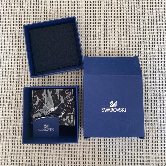 SWAROVSKI Attract Trilogy Rhodium Plated Necklace - Picture 14 of 15